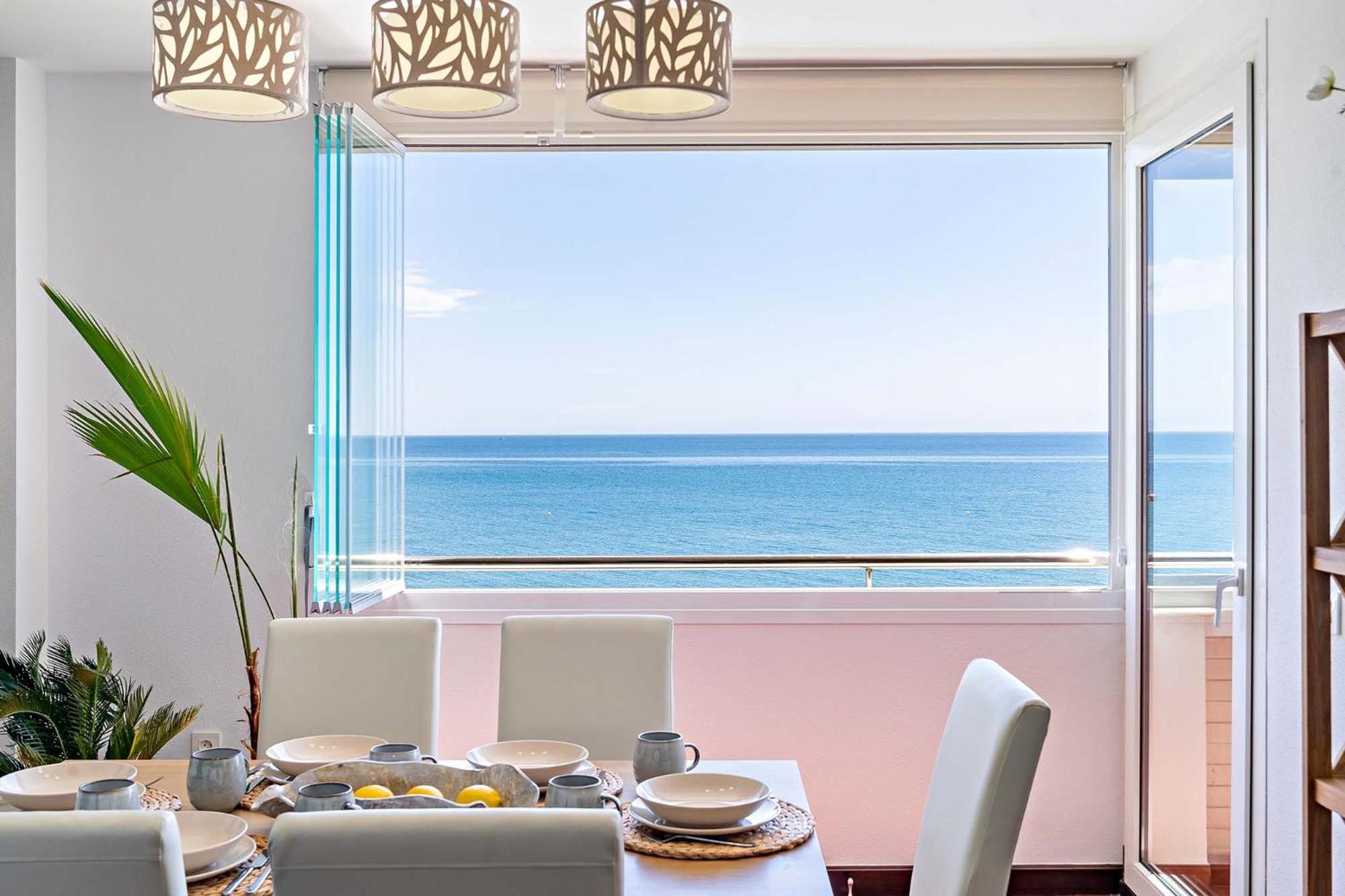 Vista Del Mar Residencial Apartment Roquetas de Mar Bagian luar foto